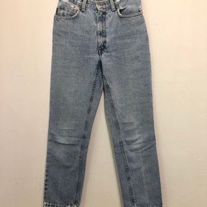 Vintage 80s Jeans Ralph Lauren High Waist Taper